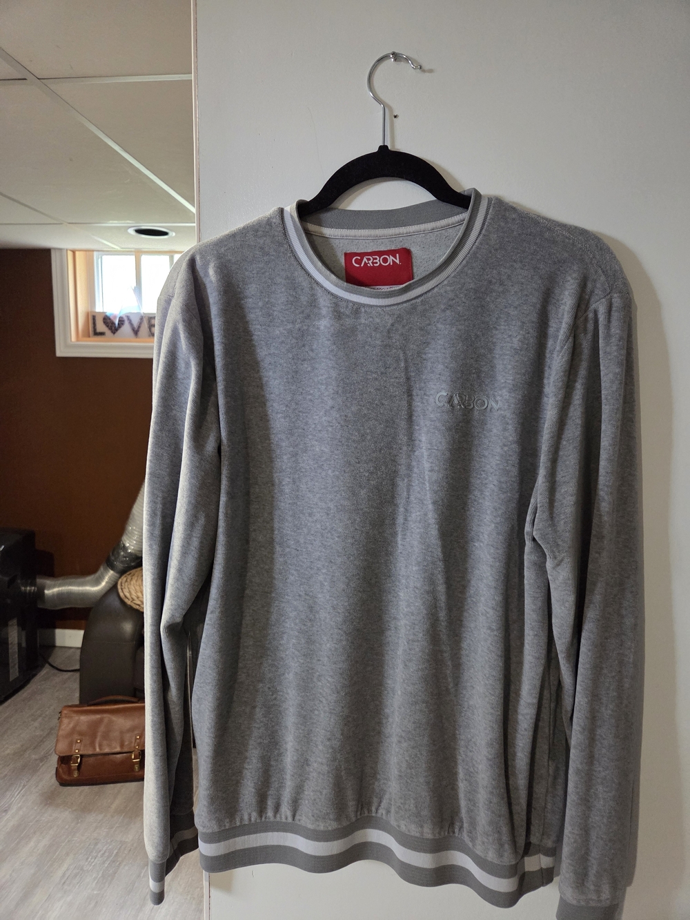 Carbon Gray Crewneck Sweatshirt